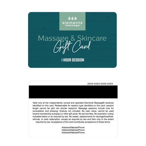 Skincare Gift Cards - 1 Hour Session