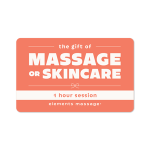Massage or Skincare Gift Cards