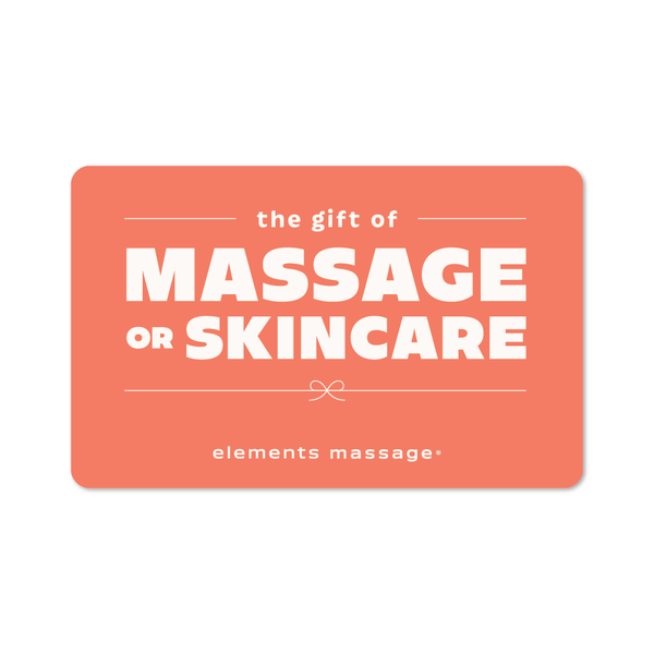 Massage or Skincare Gift Cards